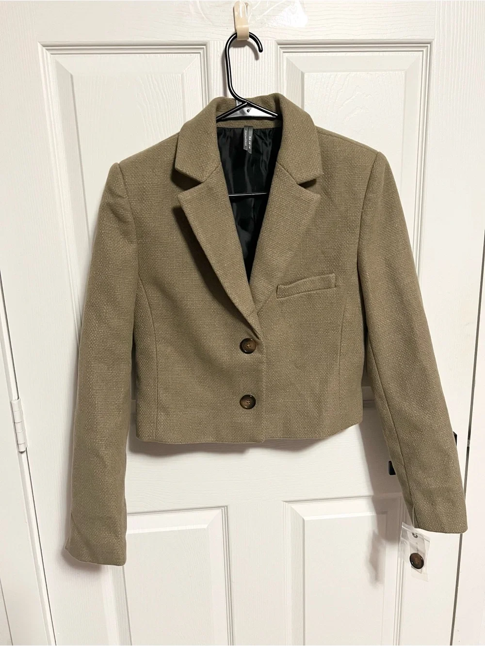 NWT By Anthropologie Cropped Blazer size 4 - Picture 10 of 11